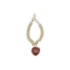 Valentino Coeur Royal Chain Bracelet In Gold