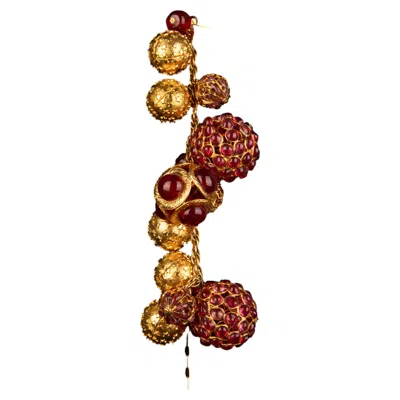 Pre-owned Valentino Garavani Valentino Bracelet Haute Couture By  Summer 1992 In Multi