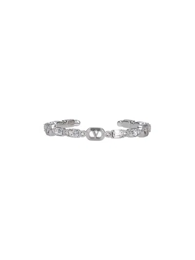 Valentino Garavani Bracelet "ovalette" In Silver
