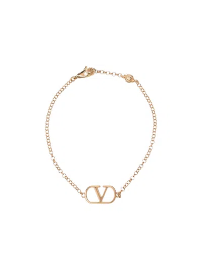 Valentino Garavani Bracelet "vlogo" In Gold