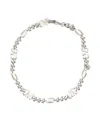 Valentino Bracelet Vlogo Signature Brass In Metallic