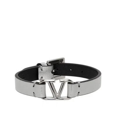 Valentino Garavani Valentino Bracelets In Gray