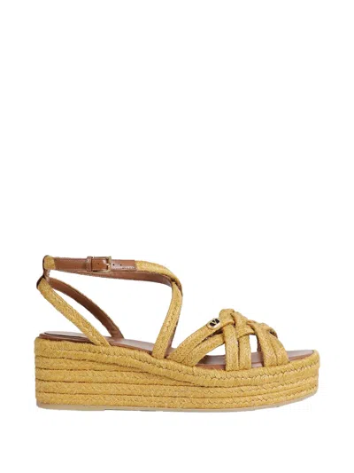 Valentino Garavani Bribri Espadrille Sandals In Yellow