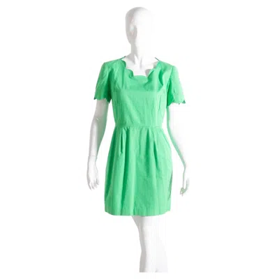 Pre-owned Valentino Brilliant Green Vintage Dress