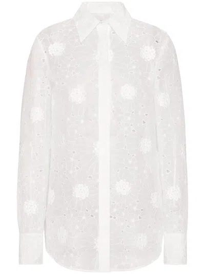 VALENTINO BRODERIE ANGLAISE SHIRT