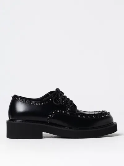 Valentino Garavani Black Gentleglam Derby With Studs