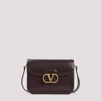 VALENTINO GARAVANI BROWN 9TO5 SHOULDER BAG