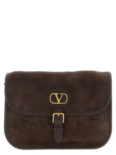 Valentino Garavani Brown Antibes Crossbody Bag