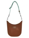 Valentino Garavani Antibes Medium Shoulder Bag In Brown