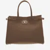 Valentino Garavani Brown Antibes Medium Tote