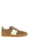 Valentino Upvillage Low-top Sneakers In Brown