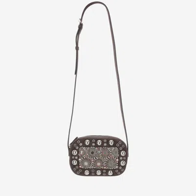 VALENTINO GARAVANI BROWN NELLCOTE CROSSBODY BAG