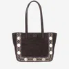 Valentino Brown Nellcote Tote In Brown