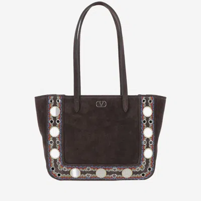 Valentino Garavani Brown Nellcote Tote