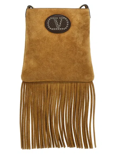 Valentino Garavani Brown Nellcte Small Crossbody Bag