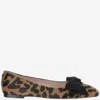 Valentino Garavani Bowow Ballerina In Pony-effect Calfskin Woman Animal Print 42 In Brown