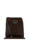 Valentino Brown Suede Nellcã´te Crossbody Bag