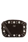 Valentino Brown Suede Nellcã´te Crossbody Bag
