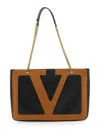 Valentino Brown Viva Superstar Medium Tote In Brown