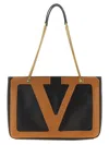 Valentino Medium Viva Superstar Tote Bag In Brown