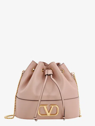 Valentino Garavani Bucket Bag In Pink