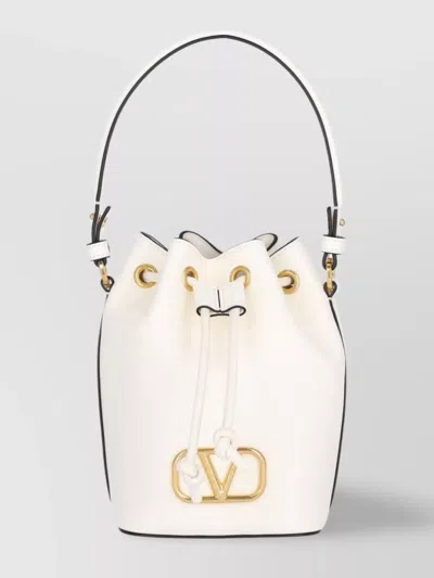 Valentino Garavani Bucket Bag With Top Handle And Adjustable Strap