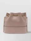 Valentino Bucket Chain Shoulder Strap Gold Hardware