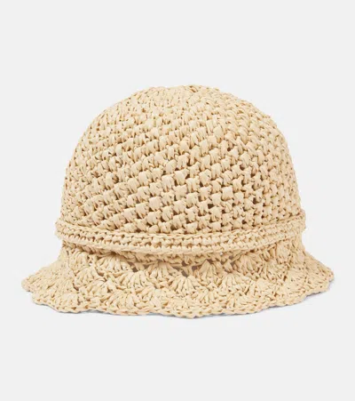 Valentino Garavani Bucket Hat In Beige