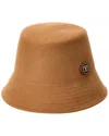 Valentino Bucket Hat In Brown
