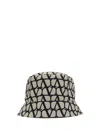 Valentino Garavani Bucket Hat | Toile Iconographe | Nylon T In Multi
