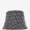 Valentino Toile Iconographe Bucket Hat In Grey