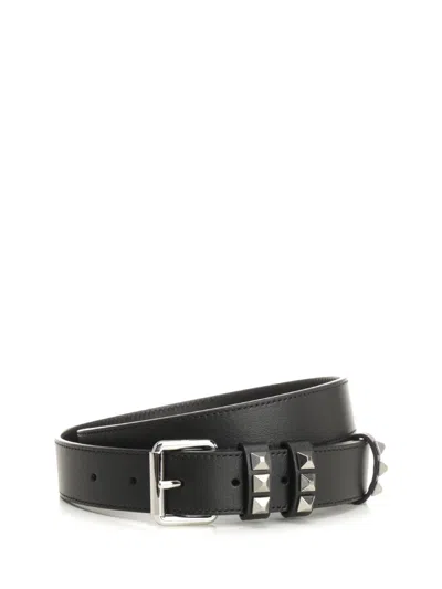 Valentino Garavani Buckle Belt 105 In Black