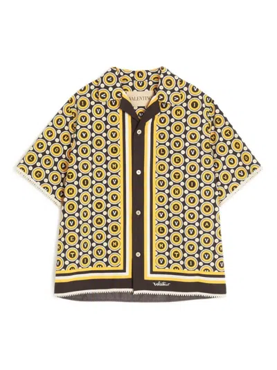 VALENTINO `BULLES ROYALES` BOWLING SHIRT