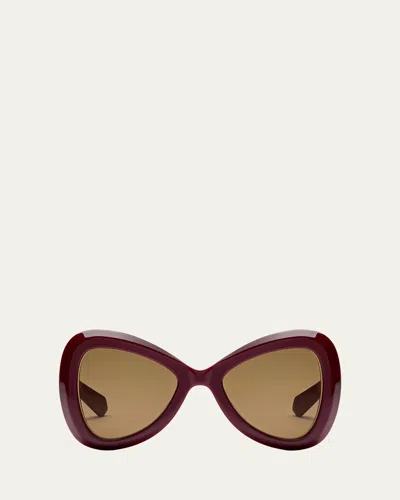 VALENTINO BUTTERFLY ACETATE SUNGLASSES