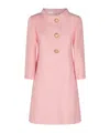 Valentino Crepe Couture Dress In Pink