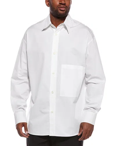 Valentino Button Shirt In White