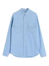 Valentino Button-up Shirt In Blue