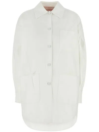 VALENTINO BUTTON-UP SHIRT JACKET