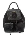 Valentino By Mario Valentino Abraham Dollaro Monogram Leather Backpack