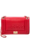 Valentino By Mario Valentino Alice Embossed Leather Shoulder Bag