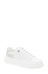 Valentino By Mario Valentino Alice Low Top Sneaker In White