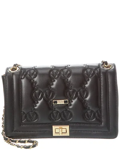 VALENTINO BY MARIO VALENTINO VALENTINO BY MARIO VALENTINO ALICE MONOGRAM LEATHER SHOULDER BAG