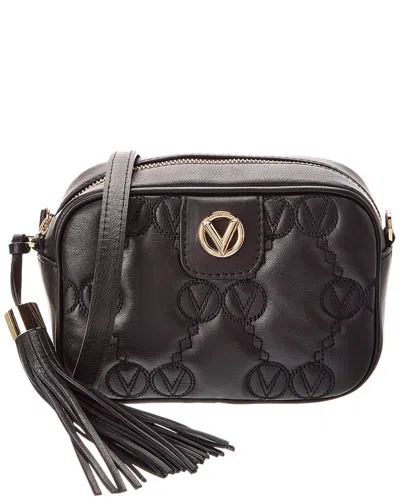 VALENTINO BY MARIO VALENTINO AMEL MONOGRAM LEATHER CROSSBODY