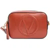 Valentino By Mario Valentino Babette Broderie Crossbody Bag In Rust