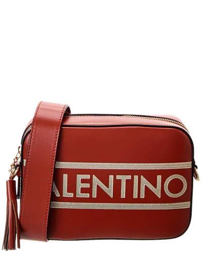 Valentino By Mario Valentino Babette Lavoro Leather Crossbody In Red