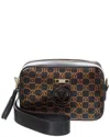 Valentino By Mario Valentino Babette Monogram Leather Crossbody In Black