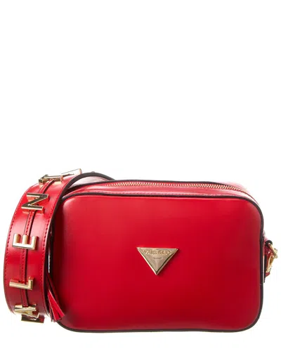 Valentino By Mario Valentino Babette Valent Leather Crossbody In Red