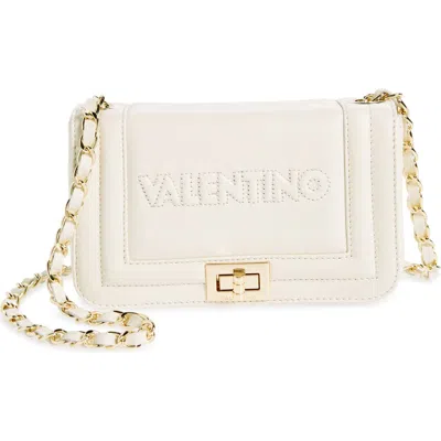 Valentino By Mario Valentino Beatriz Crossbody Bag In White