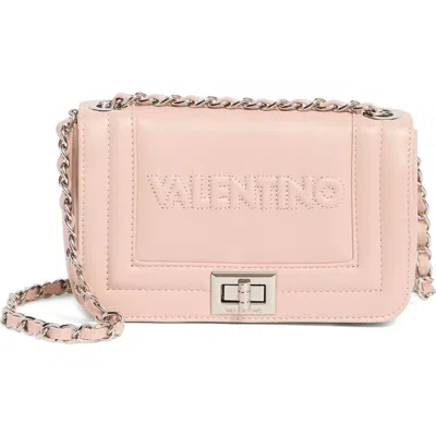 Valentino By Mario Valentino Beatriz Embossed Crossbody Bag In Pale Rose