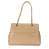 Valentino By Mario Valentino Beige Polyethylene Handbag